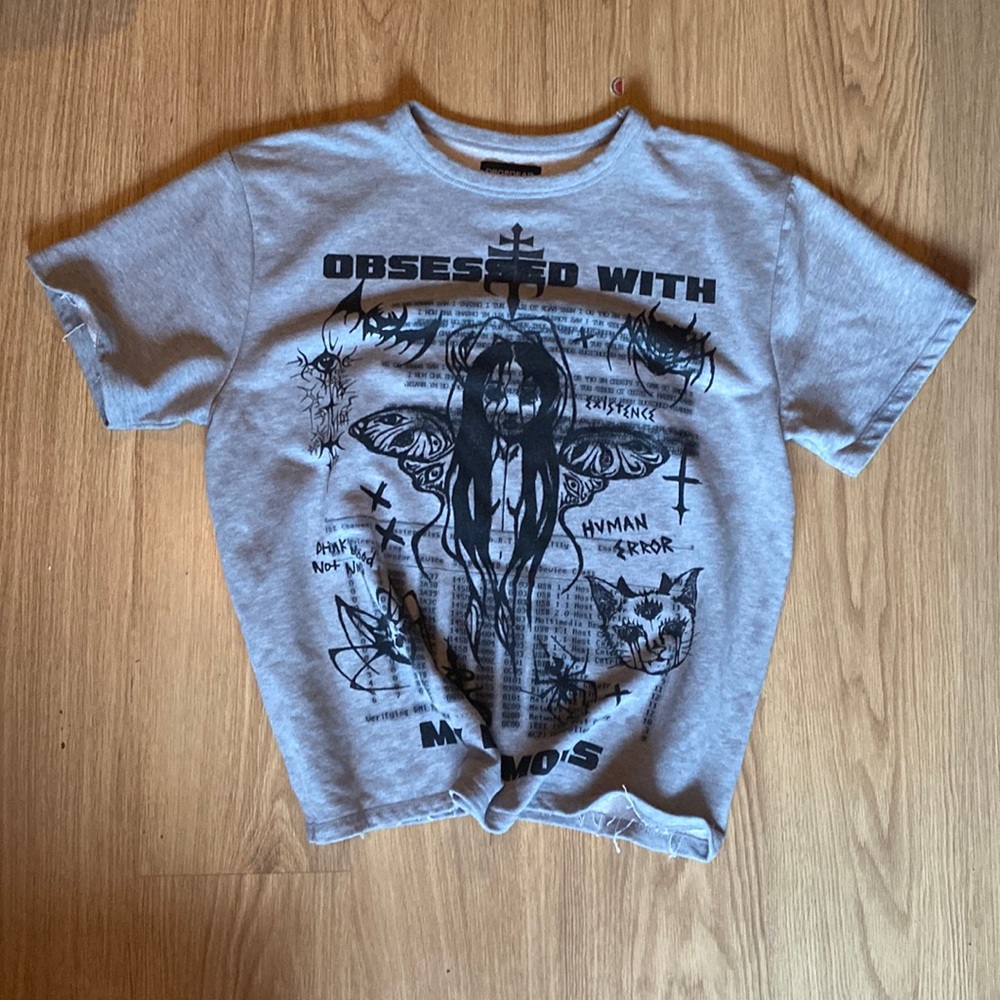 Dropdead Unique Oversized T-Shirt “Obsessed with my demons”